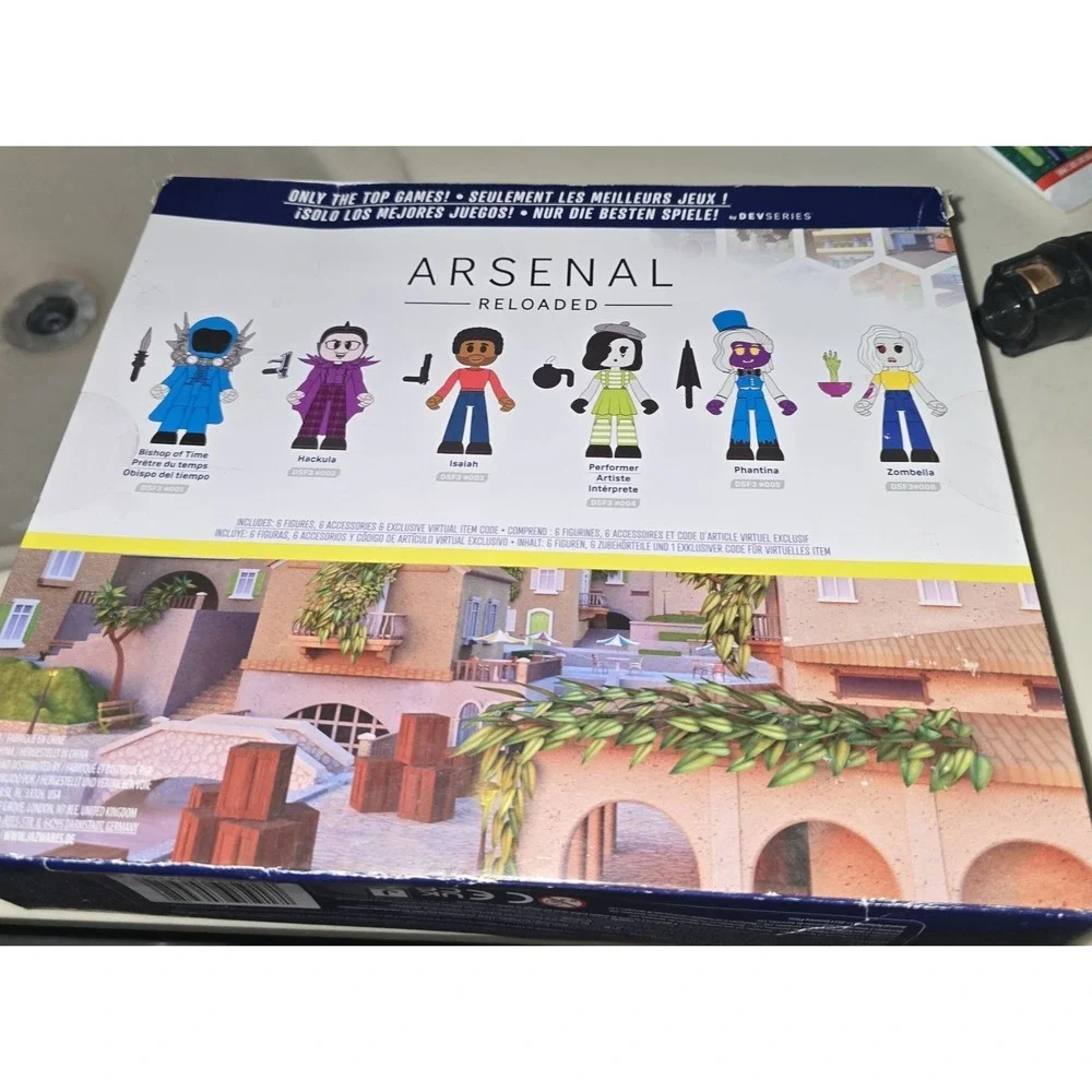 Roblox DevSeries ARSENAL RELOADED RIVALS Figure Set (12 pc)  NEW